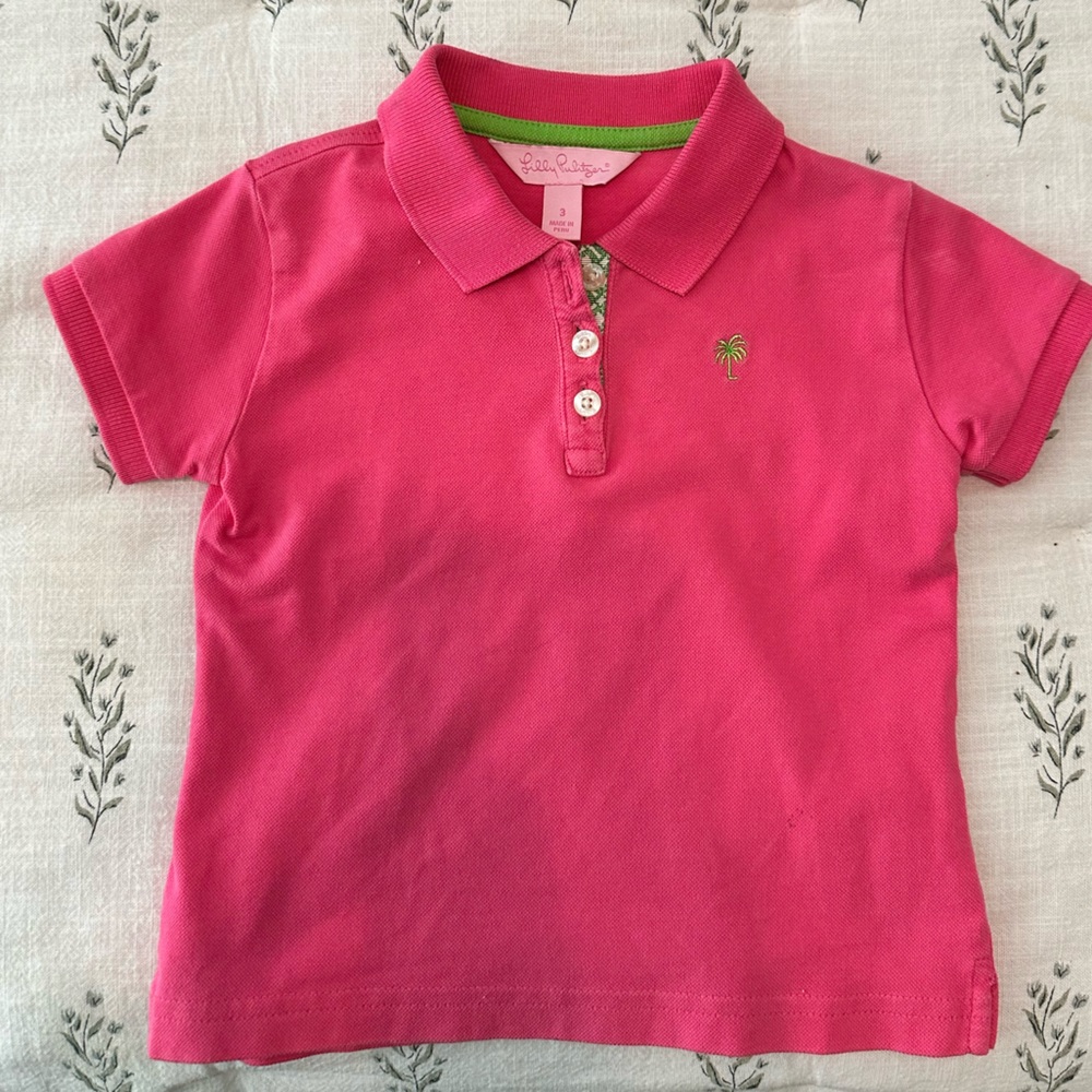 Girls Lilly Pulitzer polo